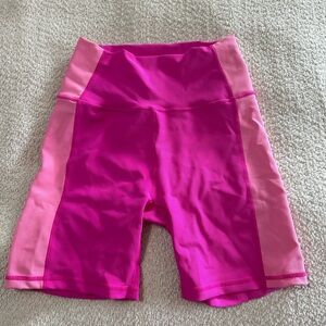 Women's Pink Athletic Shorts